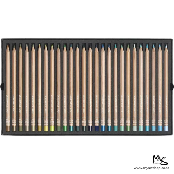 Set of 100 Caran D'Ache Luminance 6901 Coloured Pencils
