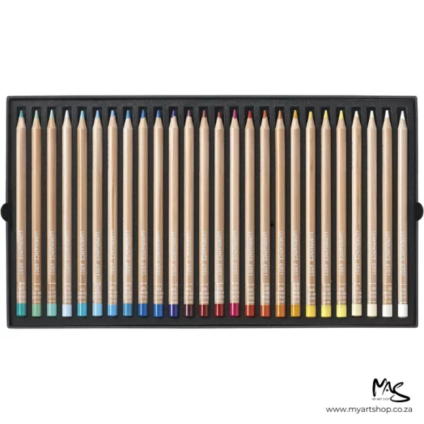 Set of 76 Caran D'Ache Luminance 6901 Coloured Pencils