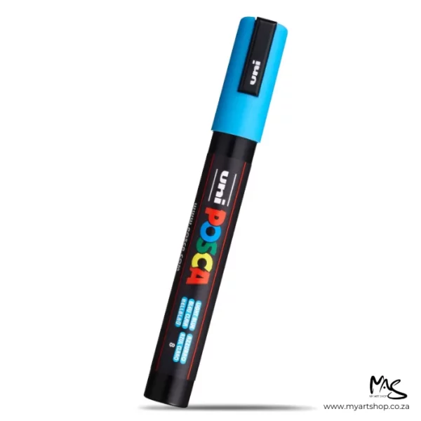 Light Blue Posca Marker Medium Tip 5M