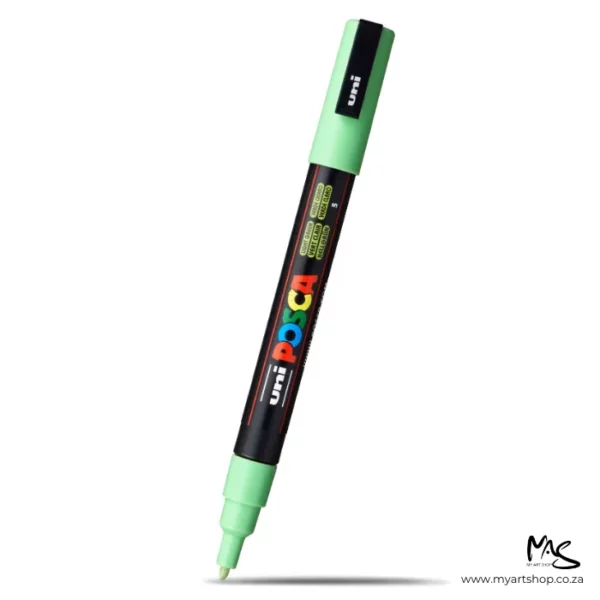 Light Green Posca Marker Fine Tip 3M