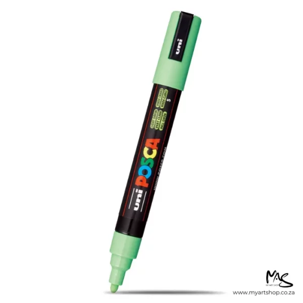 Light Green Posca Marker Medium Tip 5M