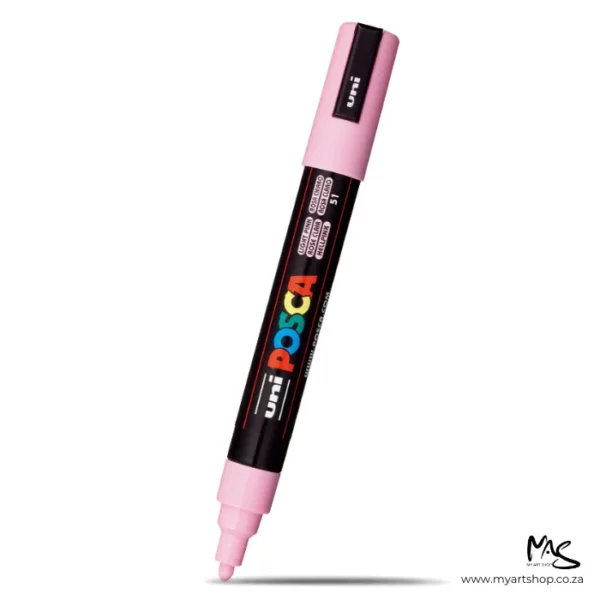 Light Pink Posca Marker Medium Tip 5M