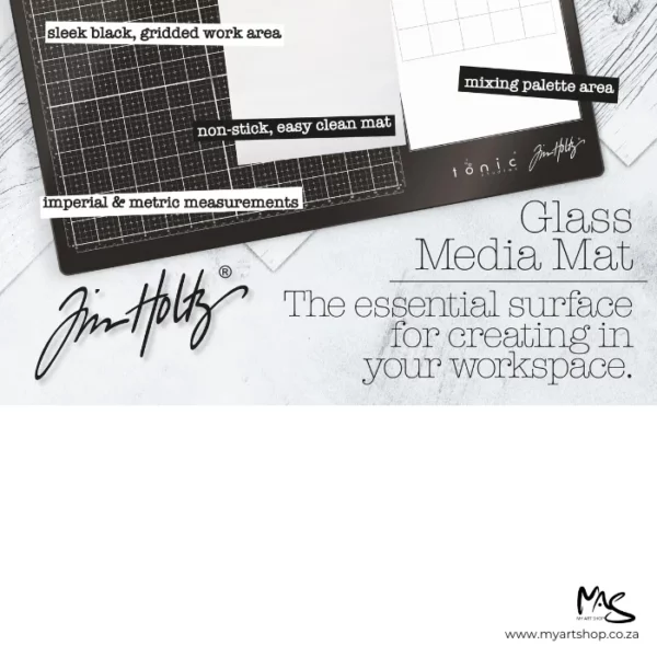 Tim Holtz Glass Media Mat