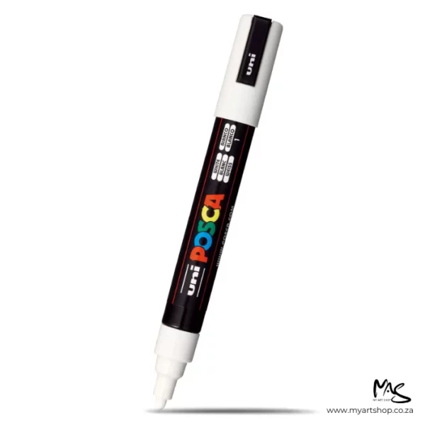 White Posca Marker Medium Tip 5M