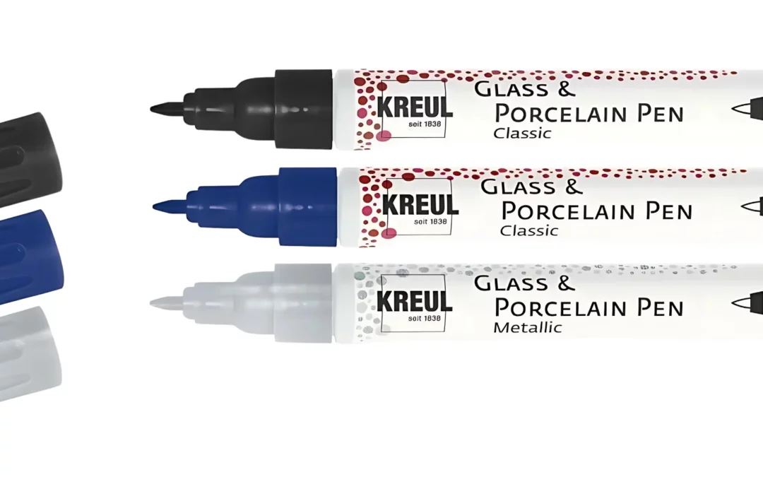 Kreul Brilliant Markers: A Porcelain Delight