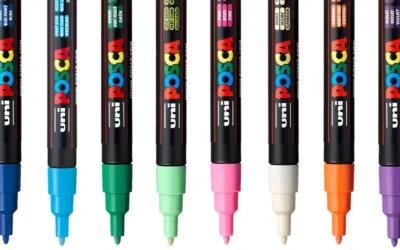 Posca Paint Pens: Fine Tip Markers Edition