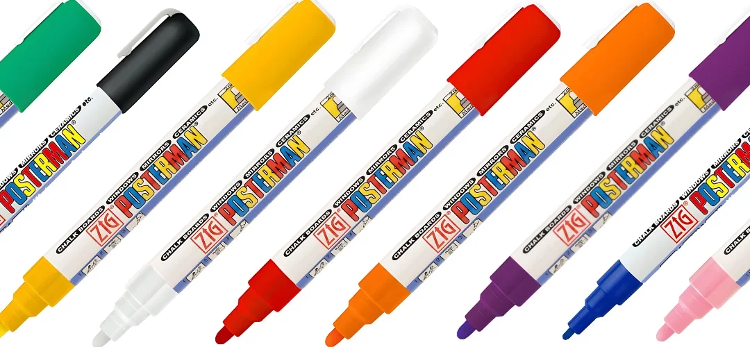 Zig Posterman Markers to the Rescue