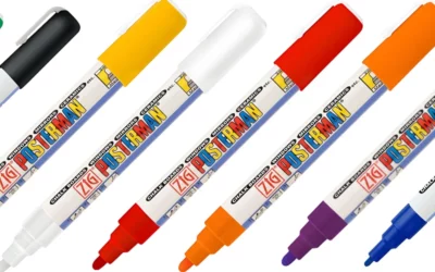 Zig Posterman Markers to the Rescue