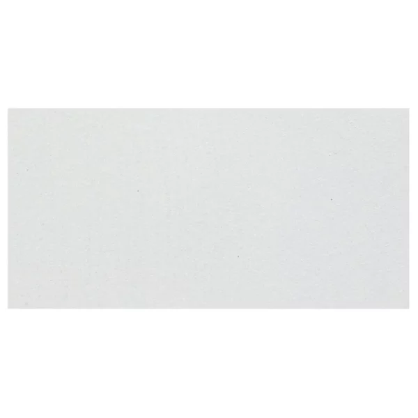 A colour swatch for White Caran D'Ache Studio Gouache Tube is shown in a horizontal rectangle in the center of the frame. On a white background.