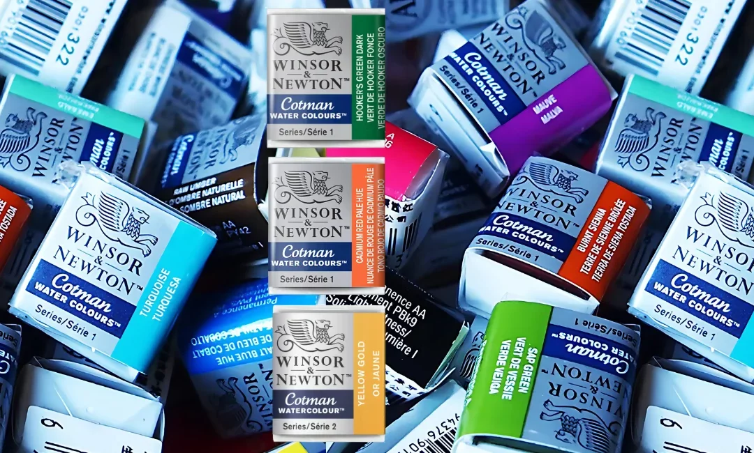 Winsor and Newton Cotman Watercolour Half Pans: Colour Your World